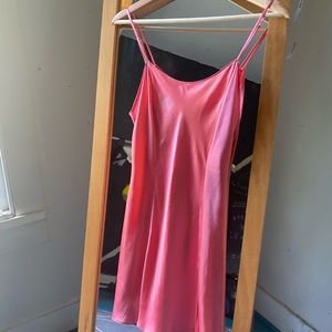 Vintage hot pink Victoria’s Secret Slip